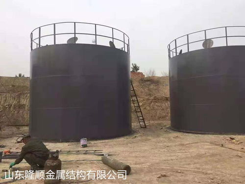 河北廊坊隆顺污水处理罐 安全可靠助力砂石厂污水再生利用